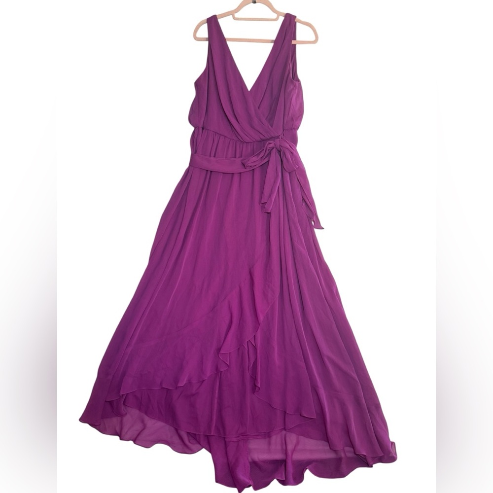 David’s Bridal Plum Purple Formal Gown‎ Women’s Plus Size 20